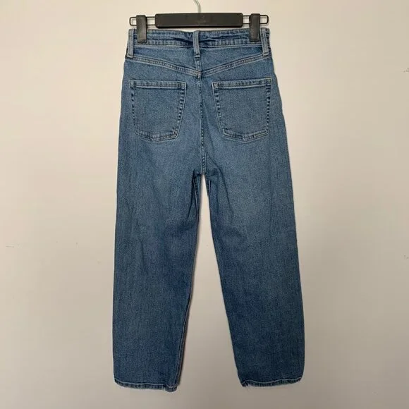 WILD FABLE HIGHEST RISE STRAIGHT LEG JEANS SIZE ZERO - Picture 4 of 6